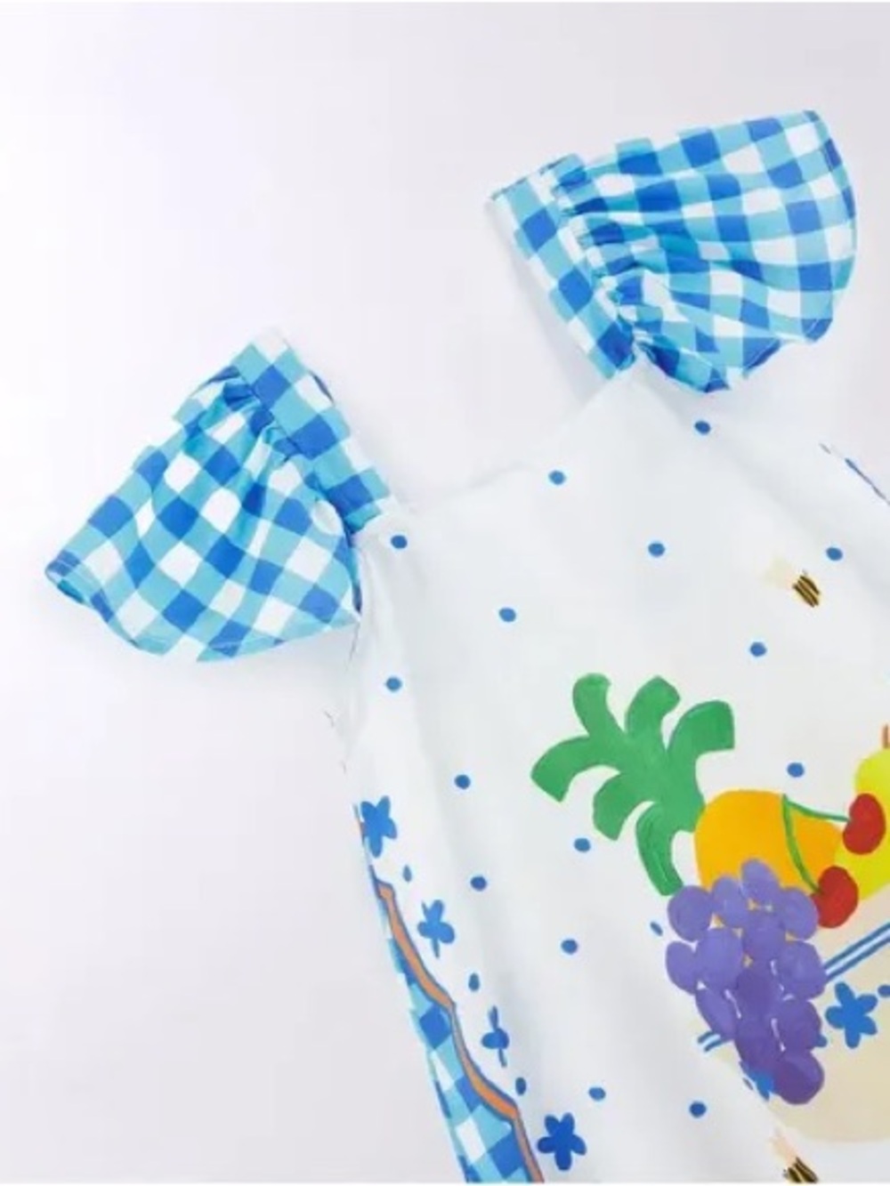 Farm Rio Fábula Girls Fruit Print Dress | Size 10